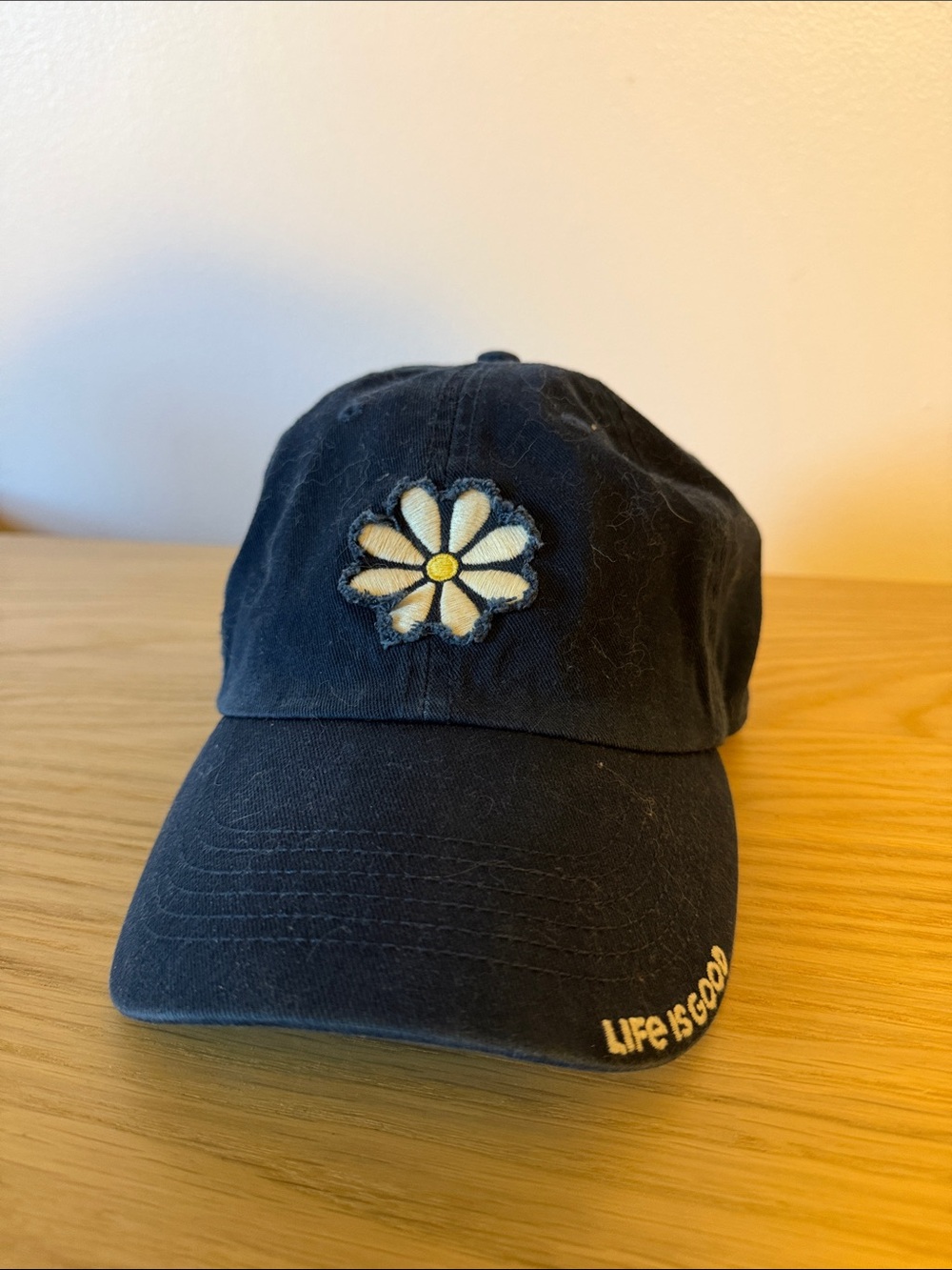 Women’s Navy Daisy Baseball Cap - Life Is Good
